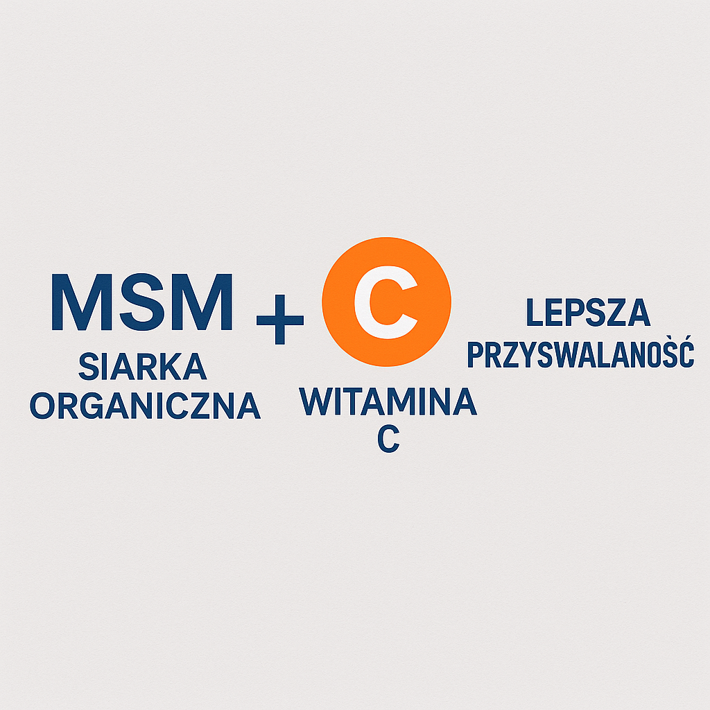 MSM i witamina C – synergiczne działanie dla zdrowia